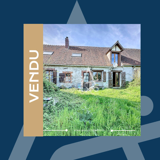 VENDU - Longère Mitoyenne 6 pièces - 148m² - La Loupe / St Victor (28240)