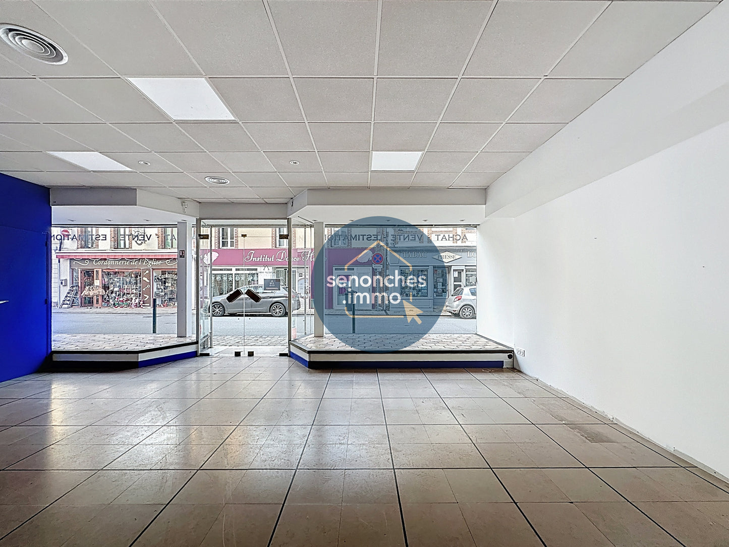 ✅ À Louer local commercial de 53 m centre ville de Senonches