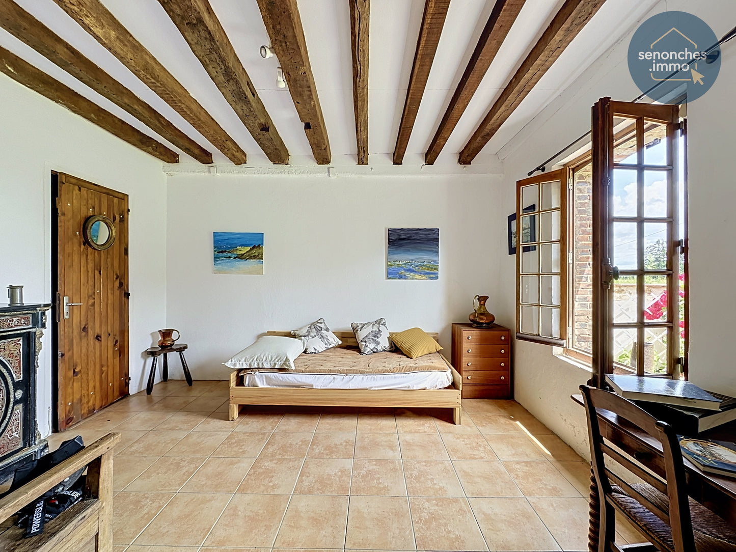 Maison percheronne à vendre 104 m² habitables avec jardin clos à Digny (28250)