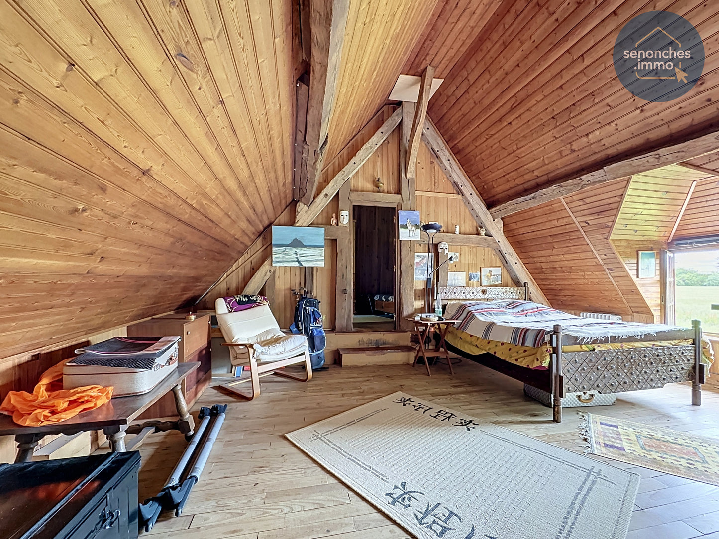 Maison percheronne à vendre 104 m² habitables avec jardin clos à Digny (28250)