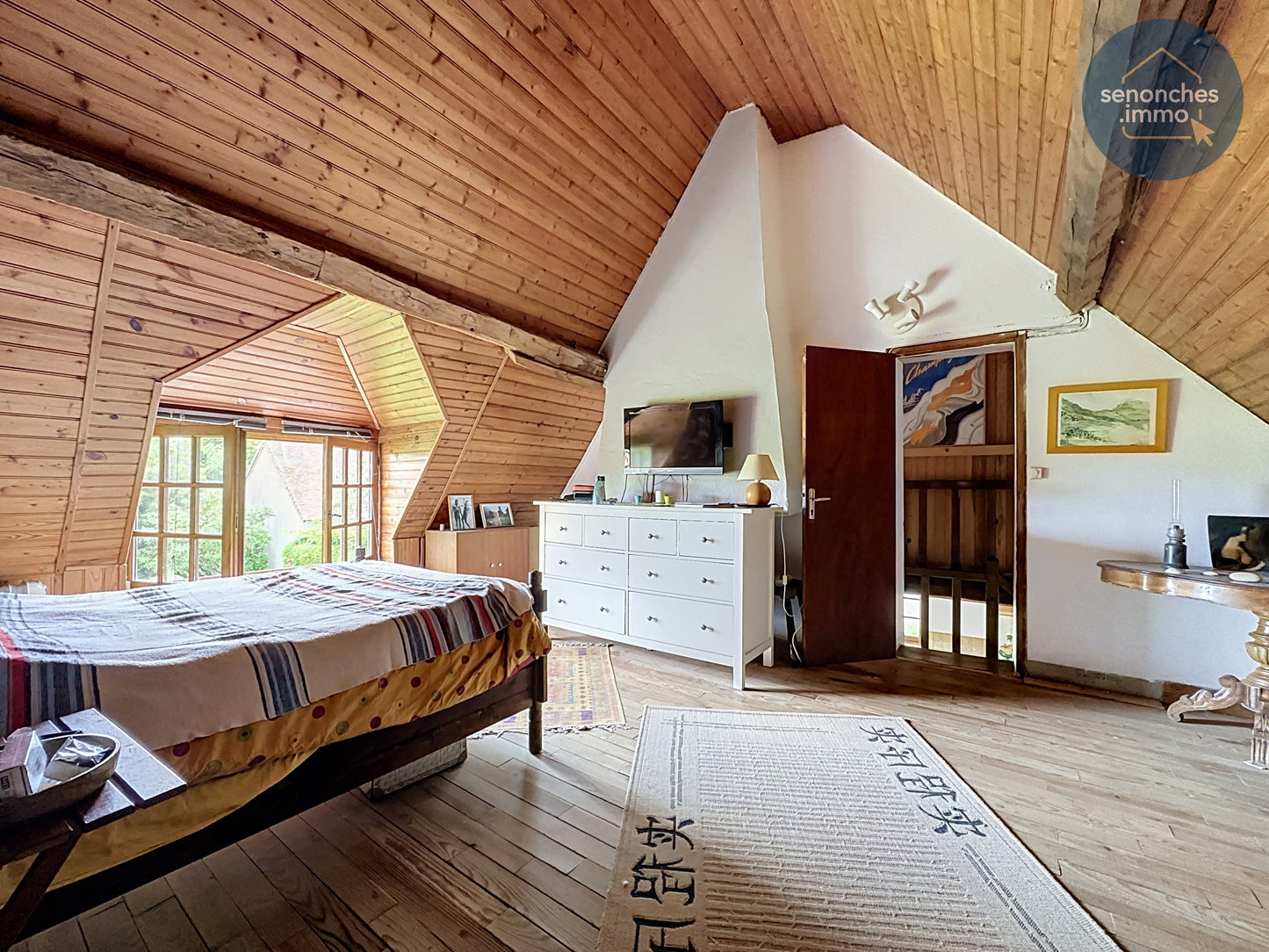 Maison percheronne à vendre 104 m² habitables avec jardin clos à Digny (28250)
