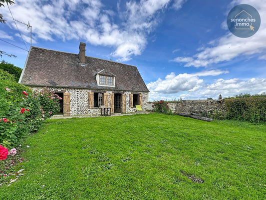 Maison percheronne à vendre 104 m² habitables avec jardin clos à Digny (28250)
