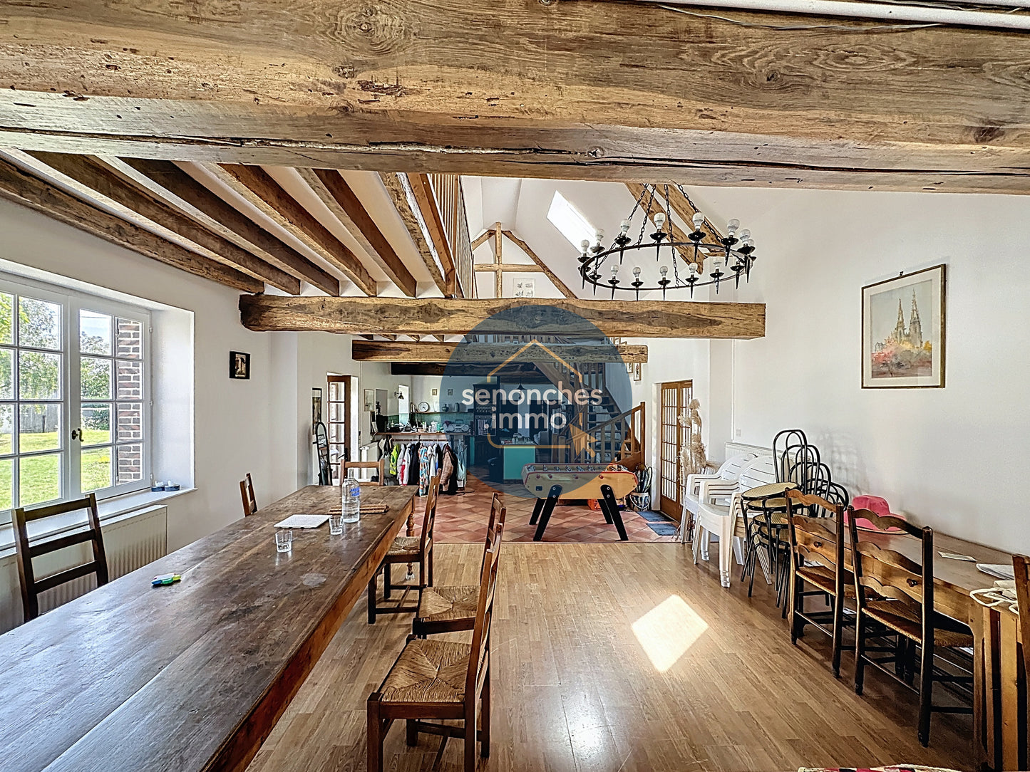 Ancien corps de ferme rénové avec dépendances et terrain à vendre à Ardelles (28170)