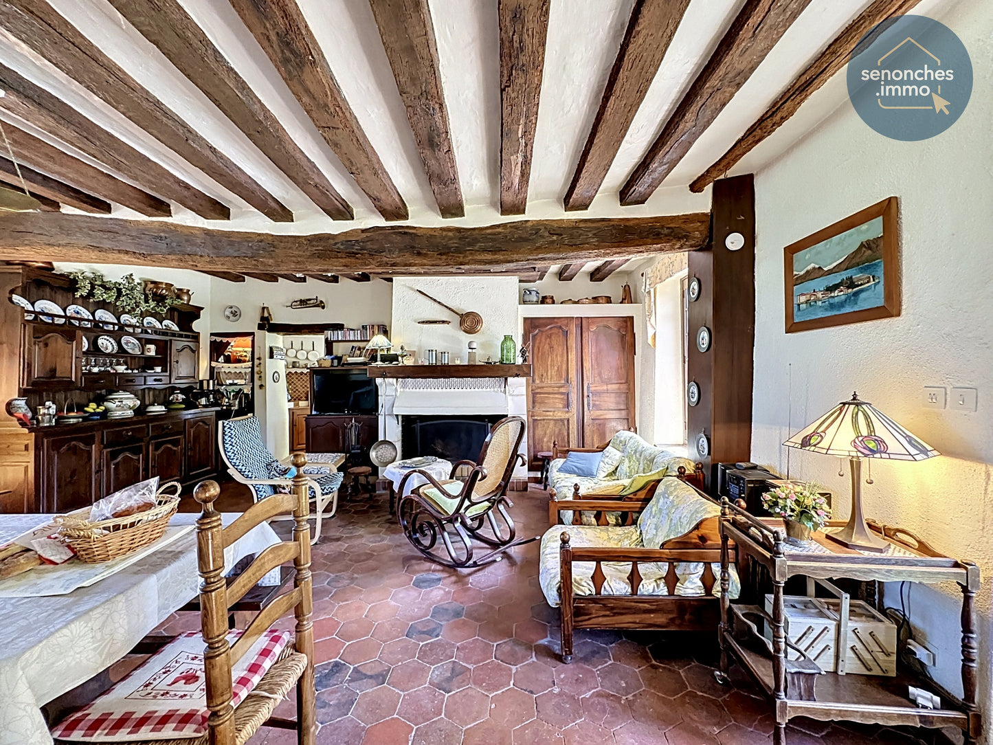 Longères anciennes à vendre à Favières (28170) – Ensemble immobilier de charme avec jardin arboré