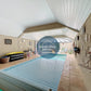 Maison avec piscine chauffée, grand terrain arboré et prestations haut de gamme à Saintigny (28480)