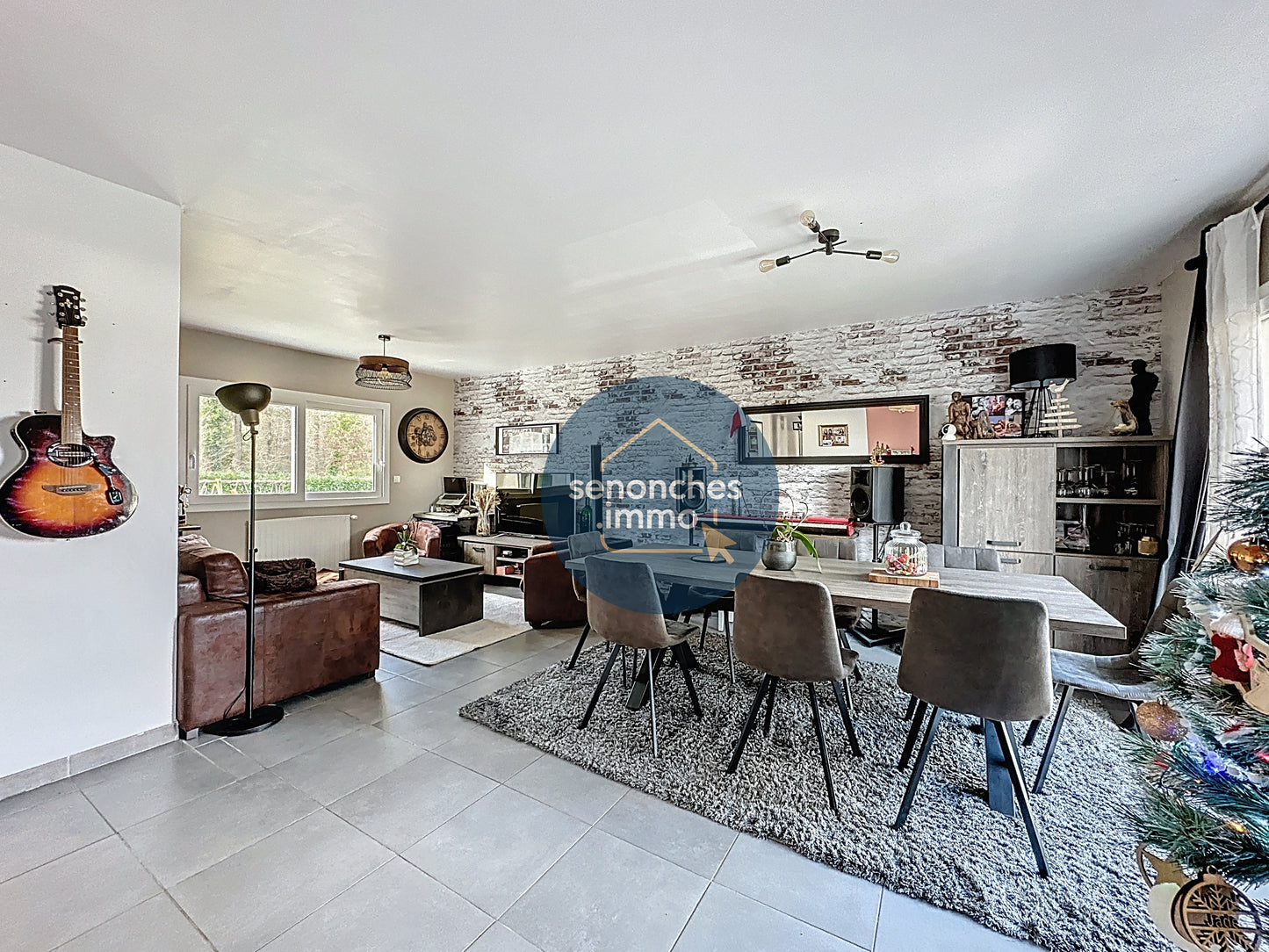 Pavillon sur sous‑sol à Senonches 106 m² 4 chambres avec jardin et proximité immédiate de la forêt.