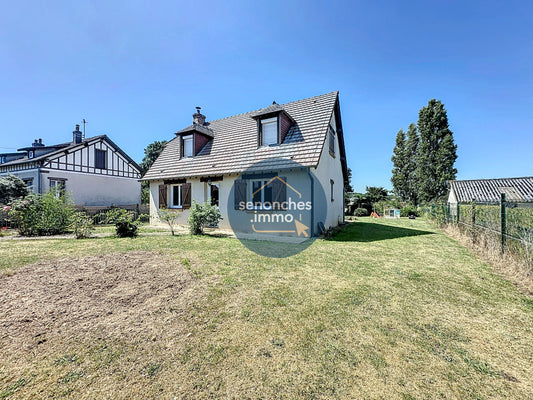 Maison à vendre Louversey 27190 sur sous-sol total avec dépendance et terrain arboré