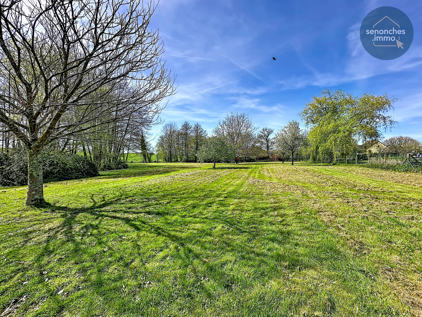 Longère familiale à vendre à Manou avec grand terrain, étang et accès gare La Loupe