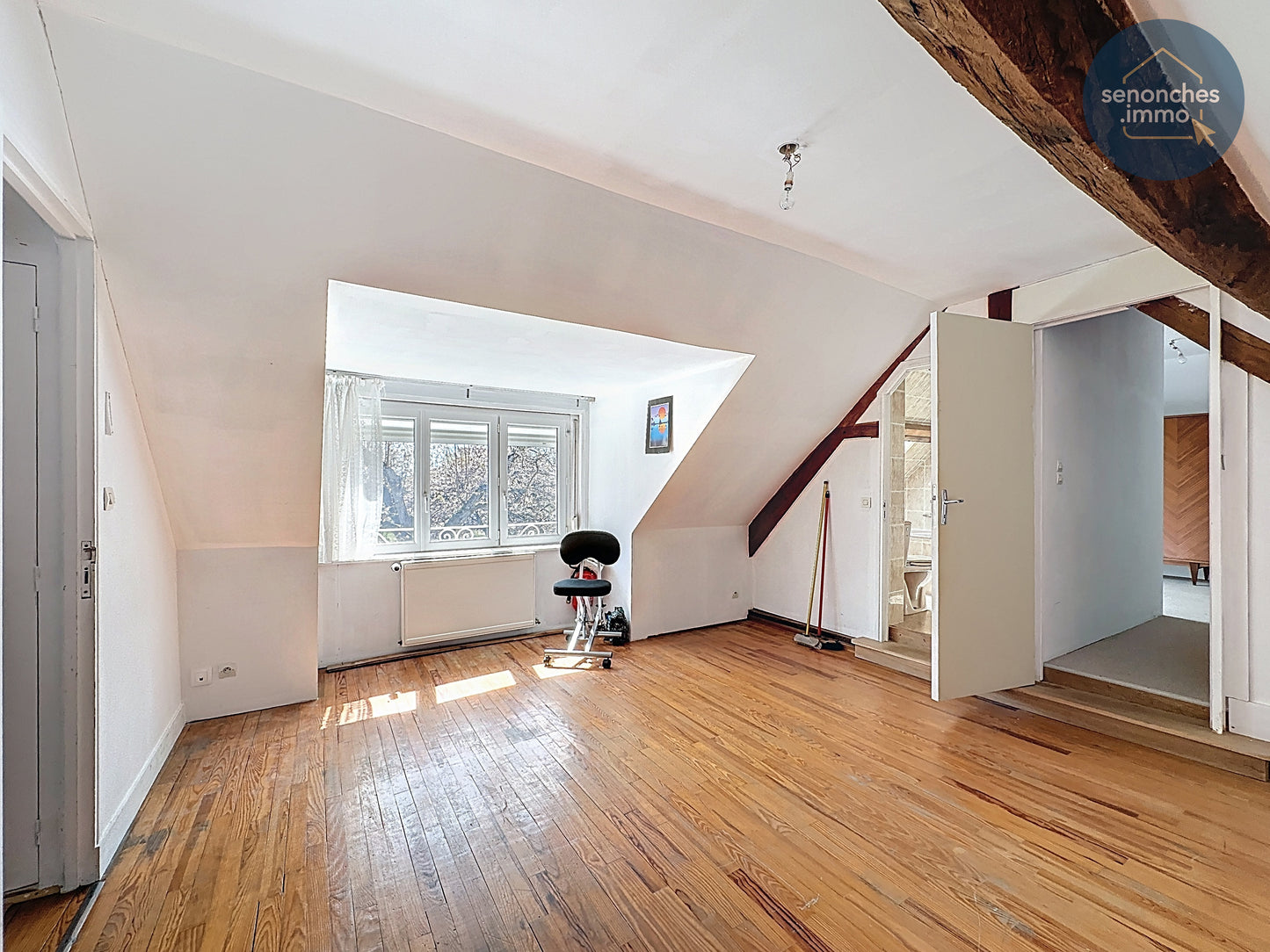 Longère familiale à vendre à Manou avec grand terrain, étang et accès gare La Loupe