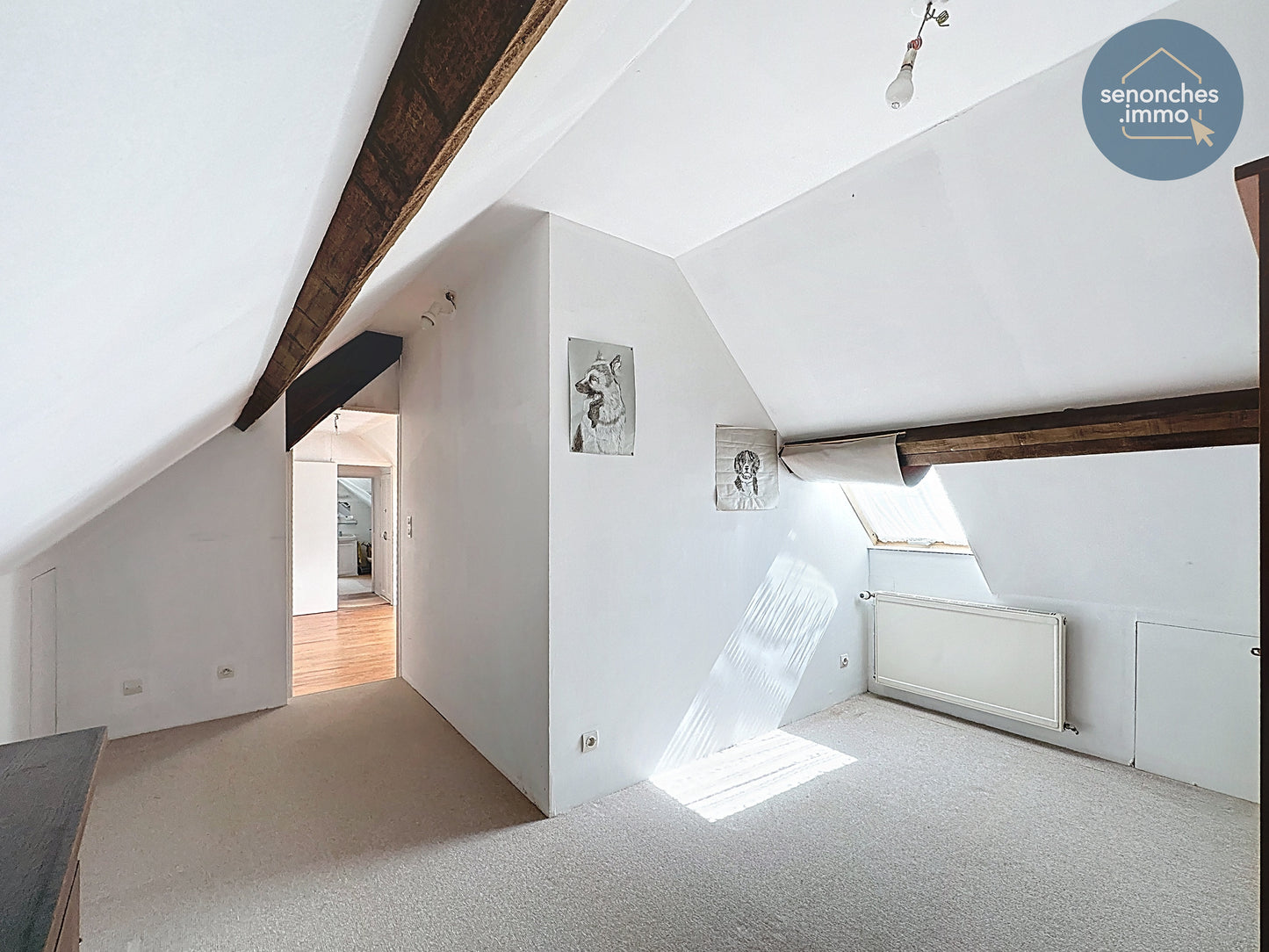 Longère familiale à vendre à Manou avec grand terrain, étang et accès gare La Loupe