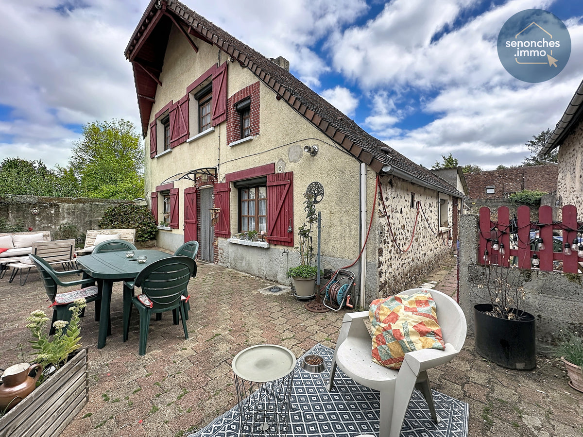 Maison ancienne à vendre à Belhomert (28240) – Charme, jardin et situation idéale aux portes du Perche