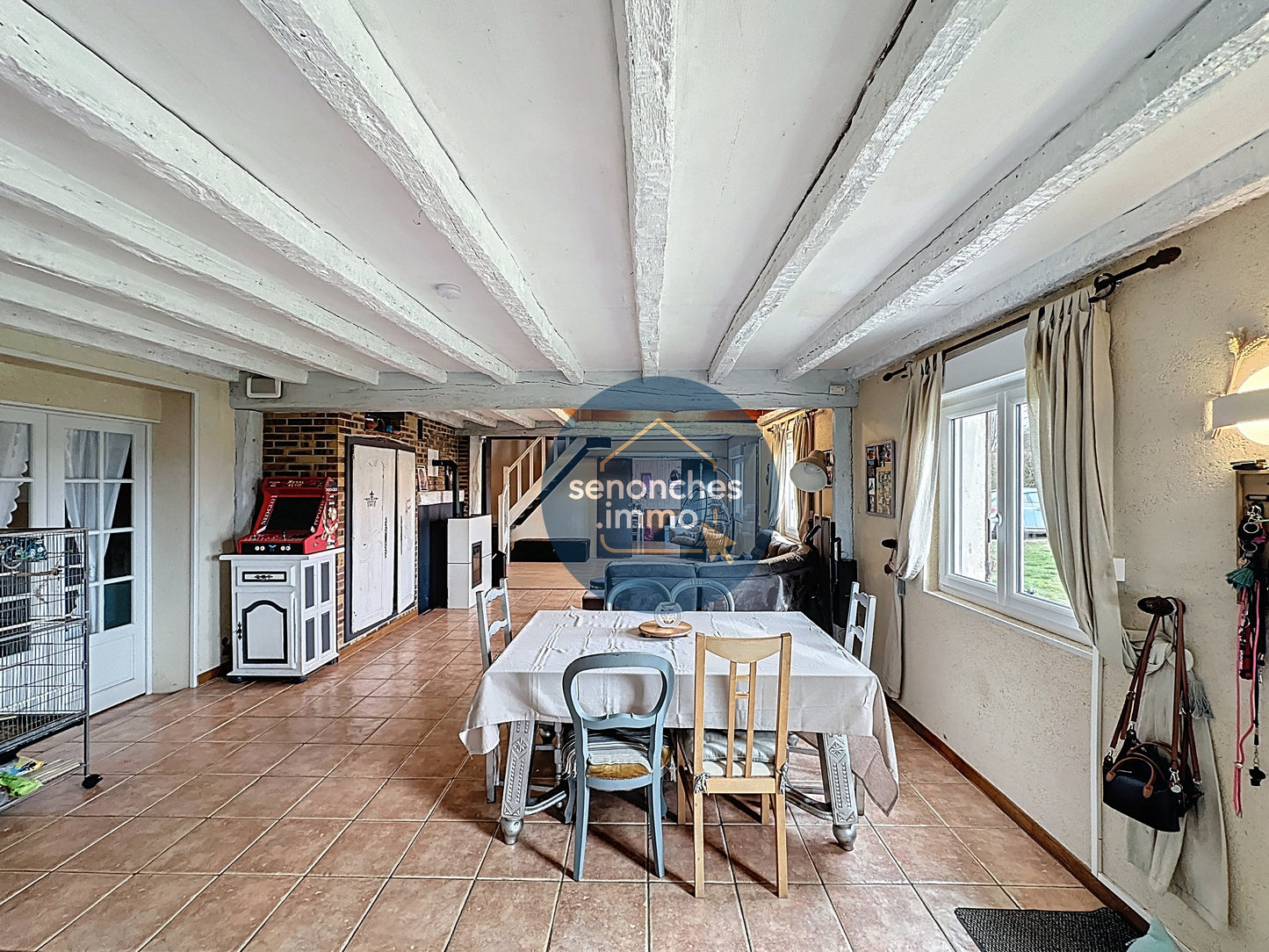 EXCLUSIVITE - Maison normande 213 m² à vendre à Morvilliers avec piscine