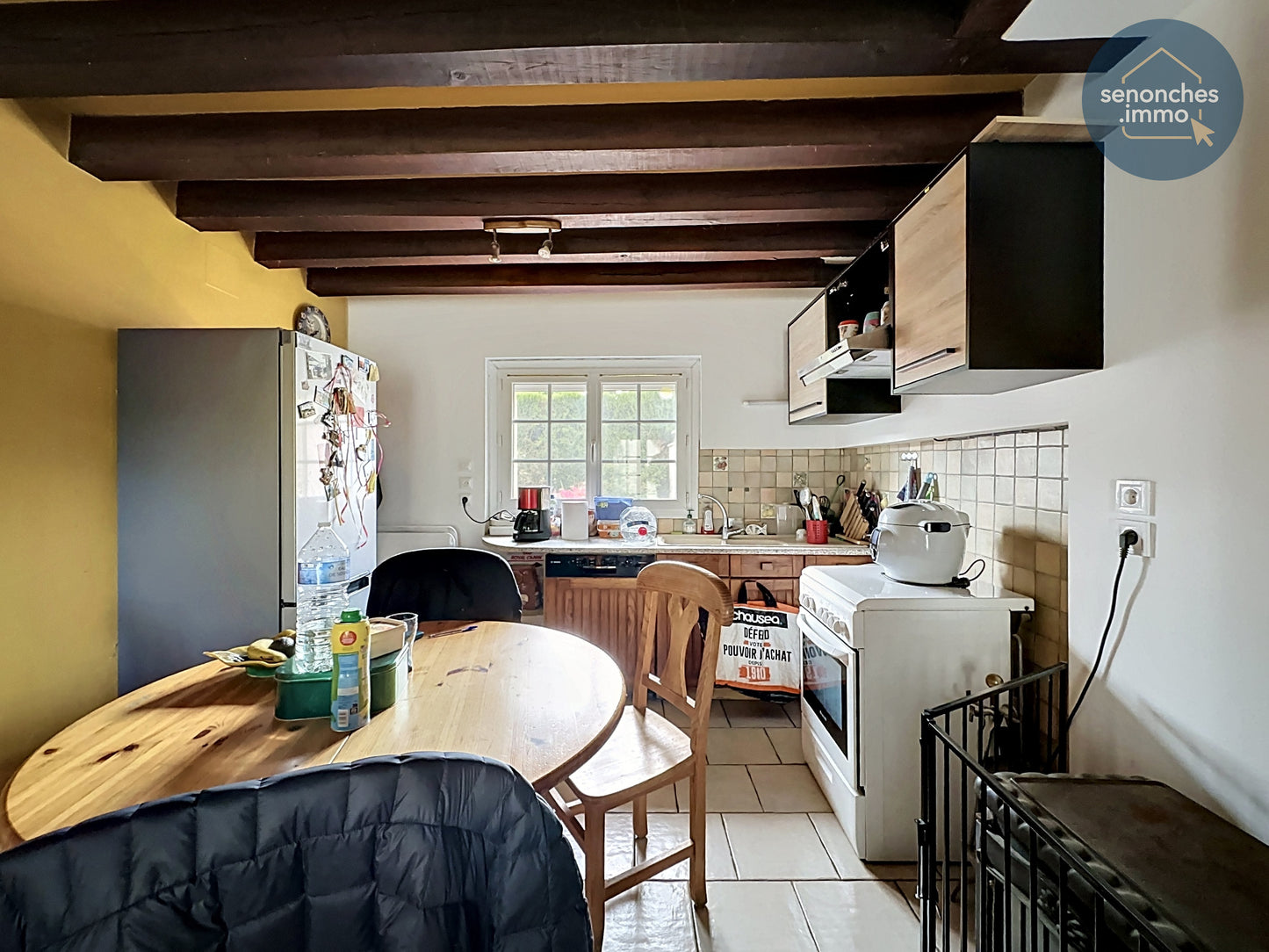Maison à vendre à Saint-Maurice-Saint-Germain 28240 – Charmante maison avec garage et poêle à bois