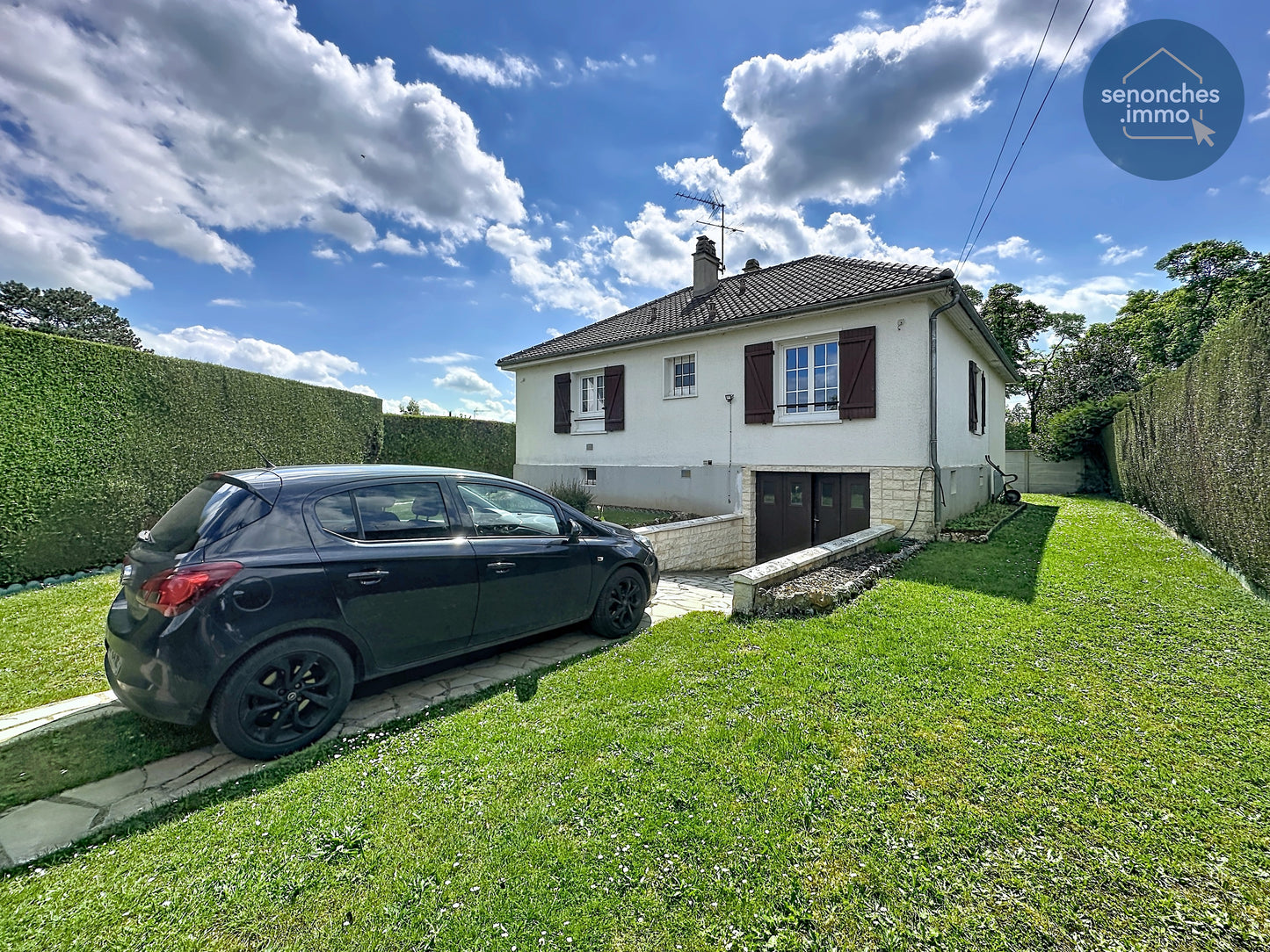 Maison à vendre au Boullay-Thierry (28210) – Pavillon 3 chambres avec sous-sol complet et jardin clos