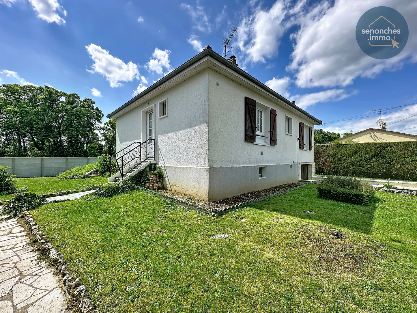 Maison à vendre au Boullay-Thierry (28210) – Pavillon 3 chambres avec sous-sol complet et jardin clos