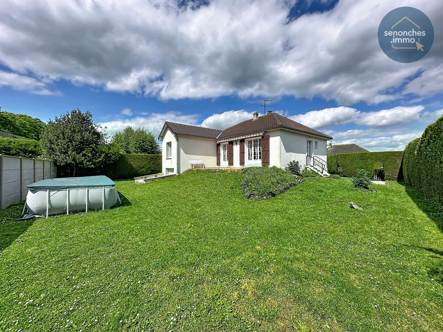 Maison à vendre au Boullay-Thierry (28210) – Pavillon 3 chambres avec sous-sol complet et jardin clos
