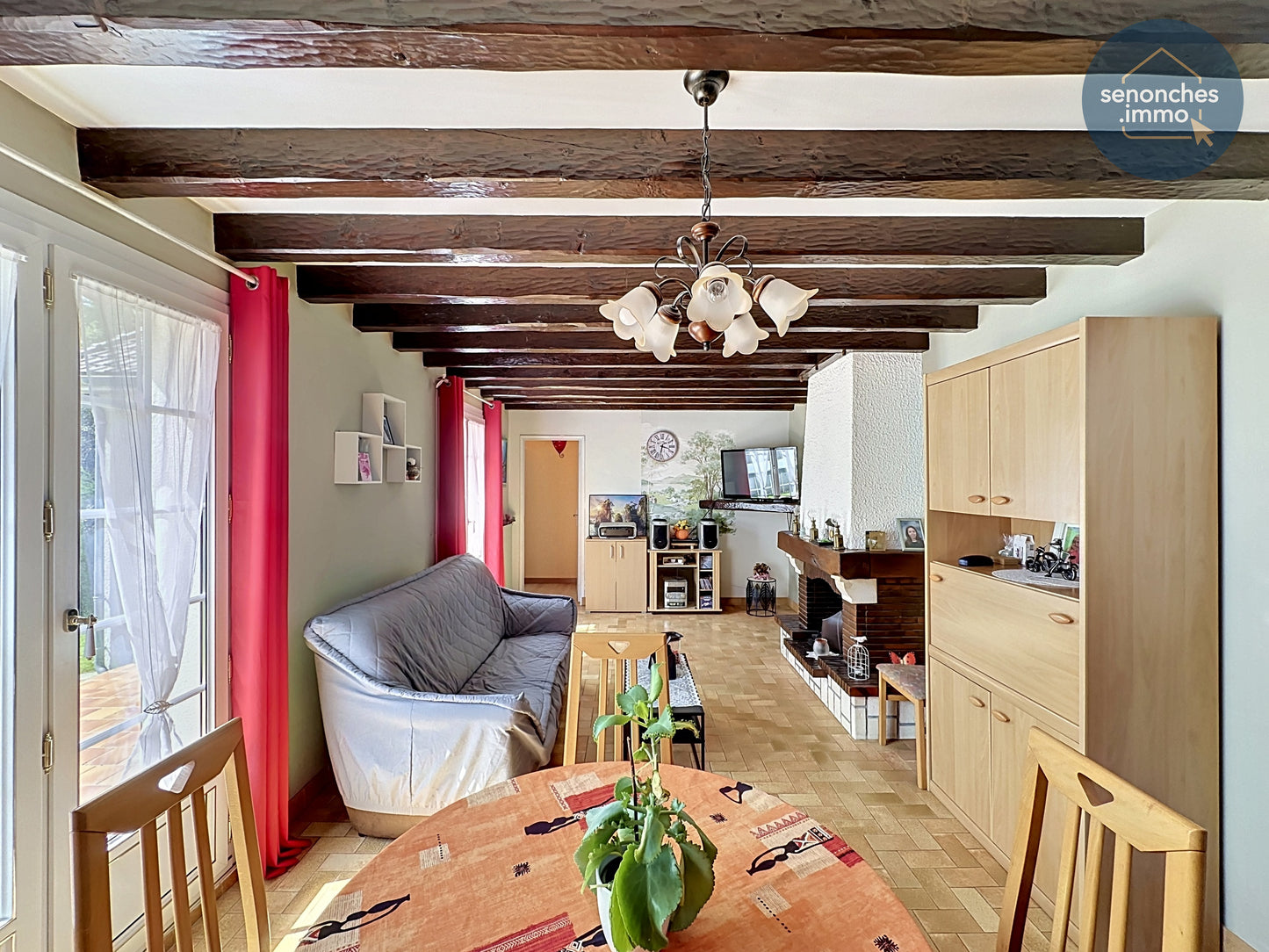 Maison à vendre au Boullay-Thierry (28210) – Pavillon 3 chambres avec sous-sol complet et jardin clos
