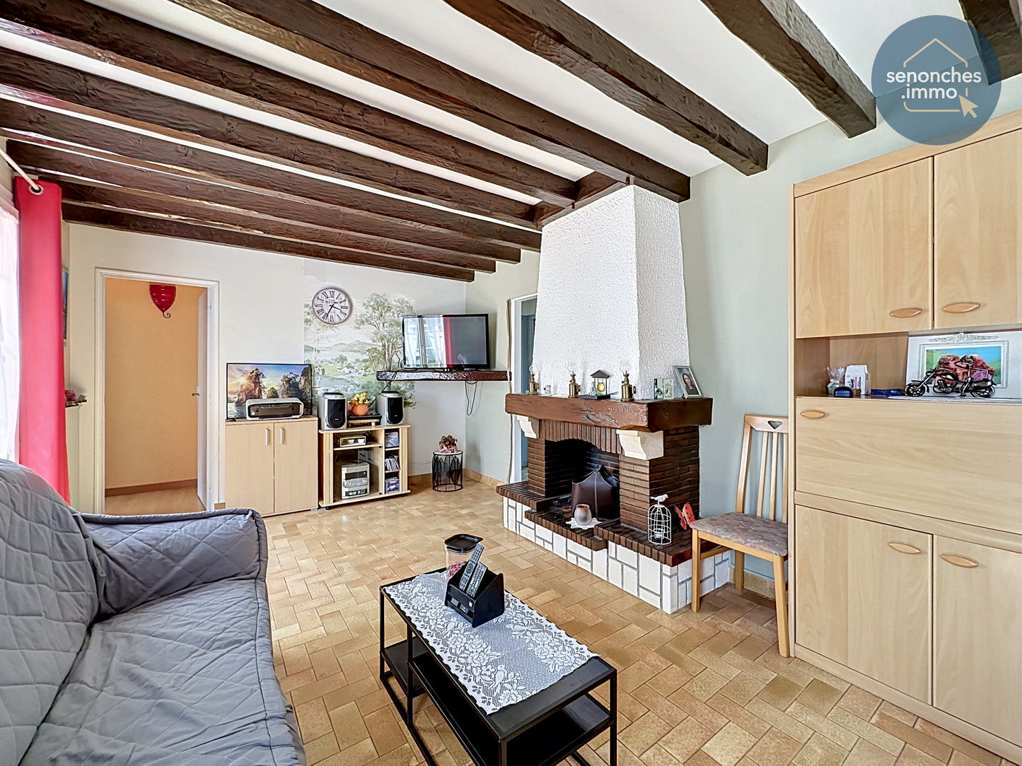 Maison à vendre au Boullay-Thierry (28210) – Pavillon 3 chambres avec sous-sol complet et jardin clos