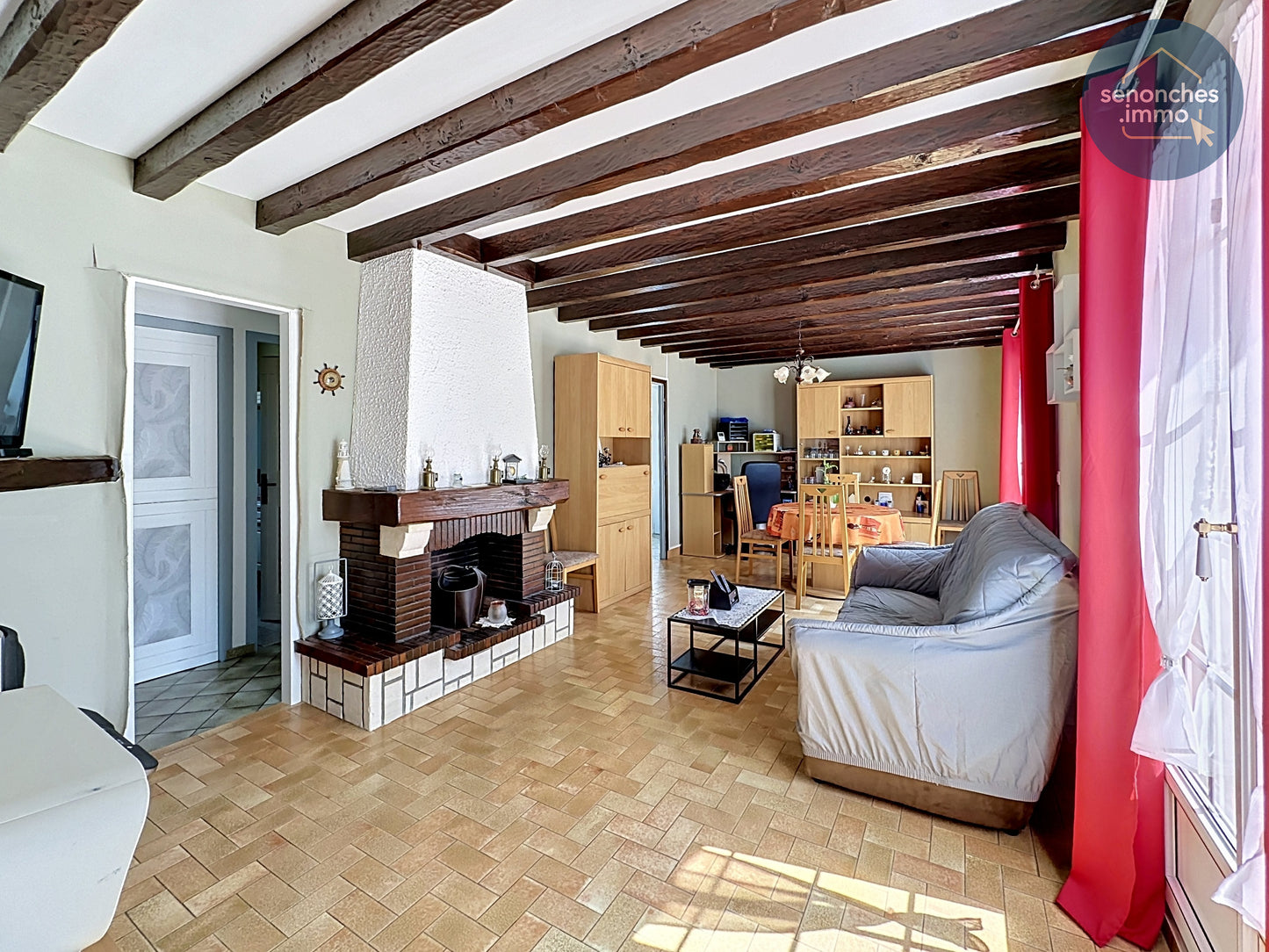 Maison à vendre au Boullay-Thierry (28210) – Pavillon 3 chambres avec sous-sol complet et jardin clos