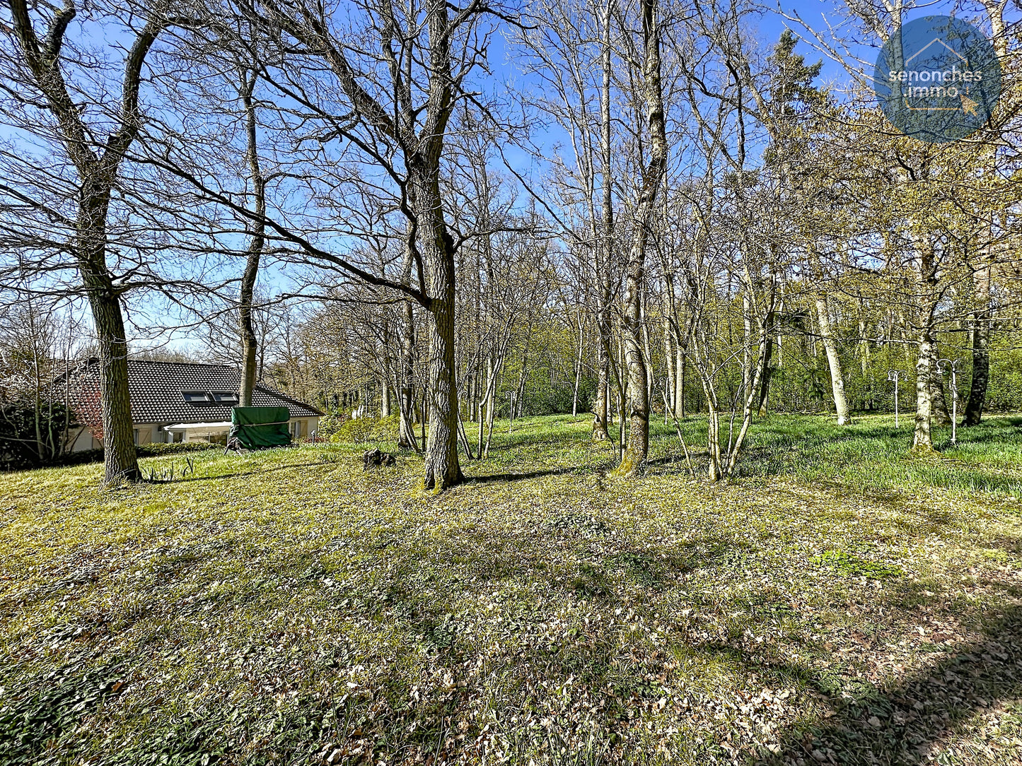 Terrain boisé de 2700 m² propriété familiale Le Coudray