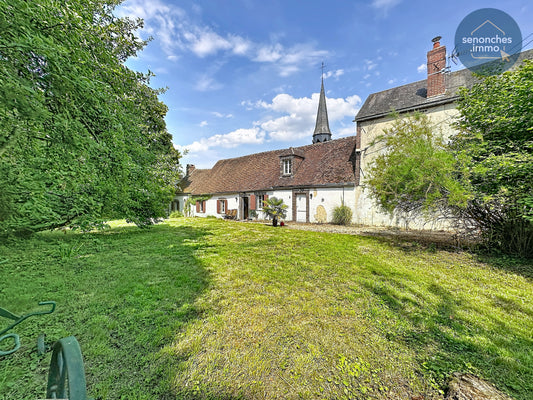 Ancien Presbytère de 1722 à vendre à Fontaines-Simon (28240) 183 m² habitables et jardin