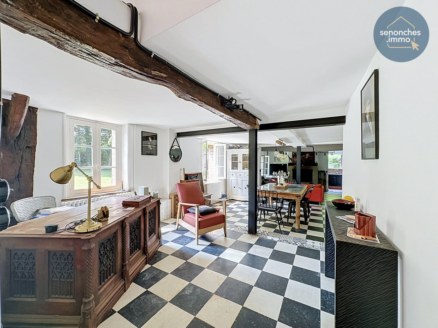 Ancien Presbytère de 1722 à vendre à Fontaines-Simon (28240) 183 m² habitables et jardin