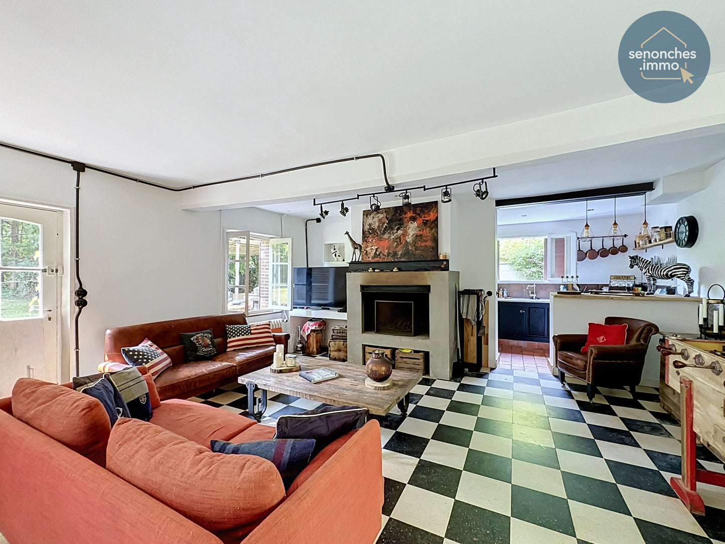 Ancien Presbytère de 1722 à vendre à Fontaines-Simon (28240) 183 m² habitables et jardin