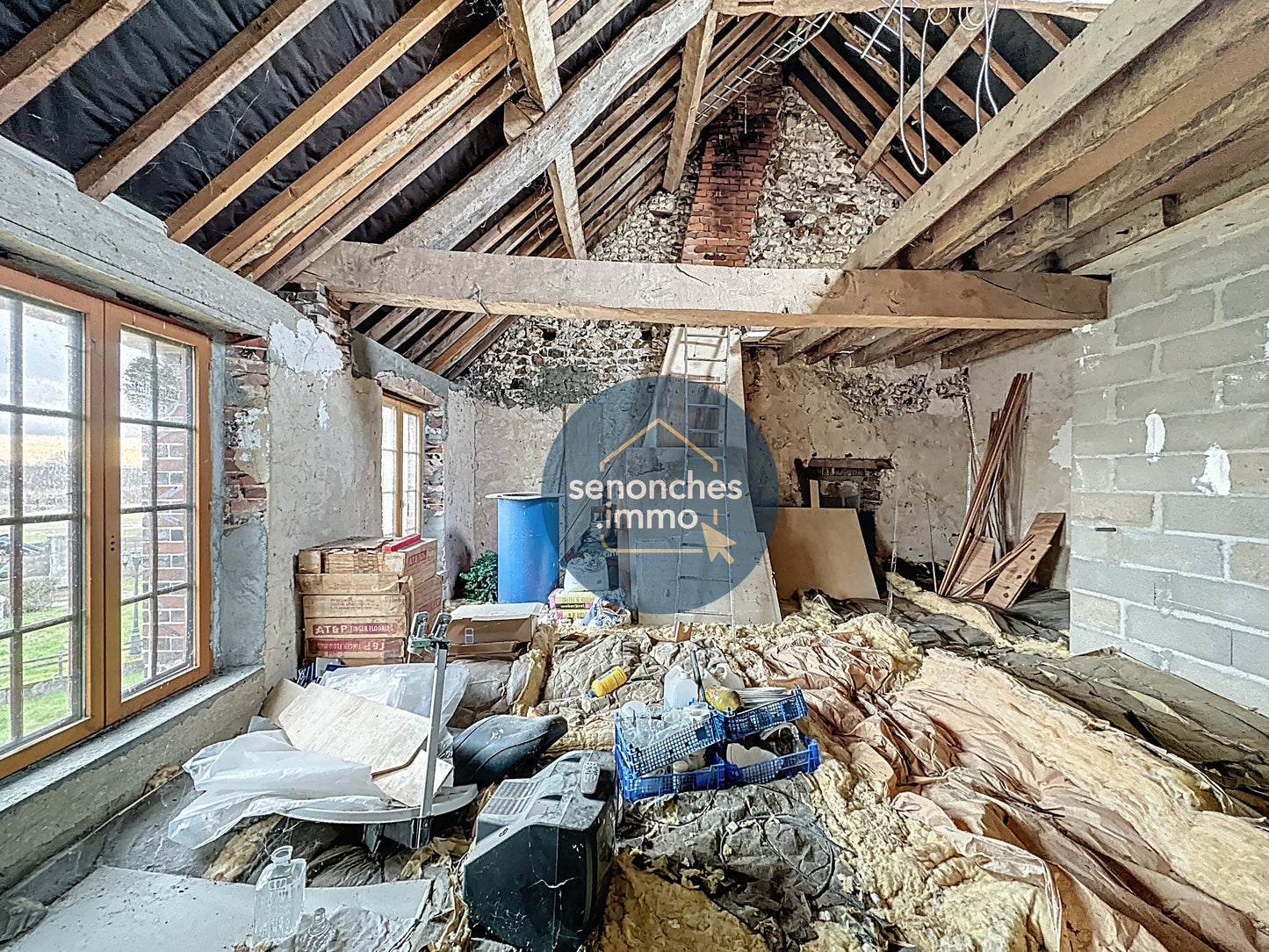 Maison ancienne à vendre à Le Pas-Saint-l’Homer – 158 m² habitables en campagne Percheronne