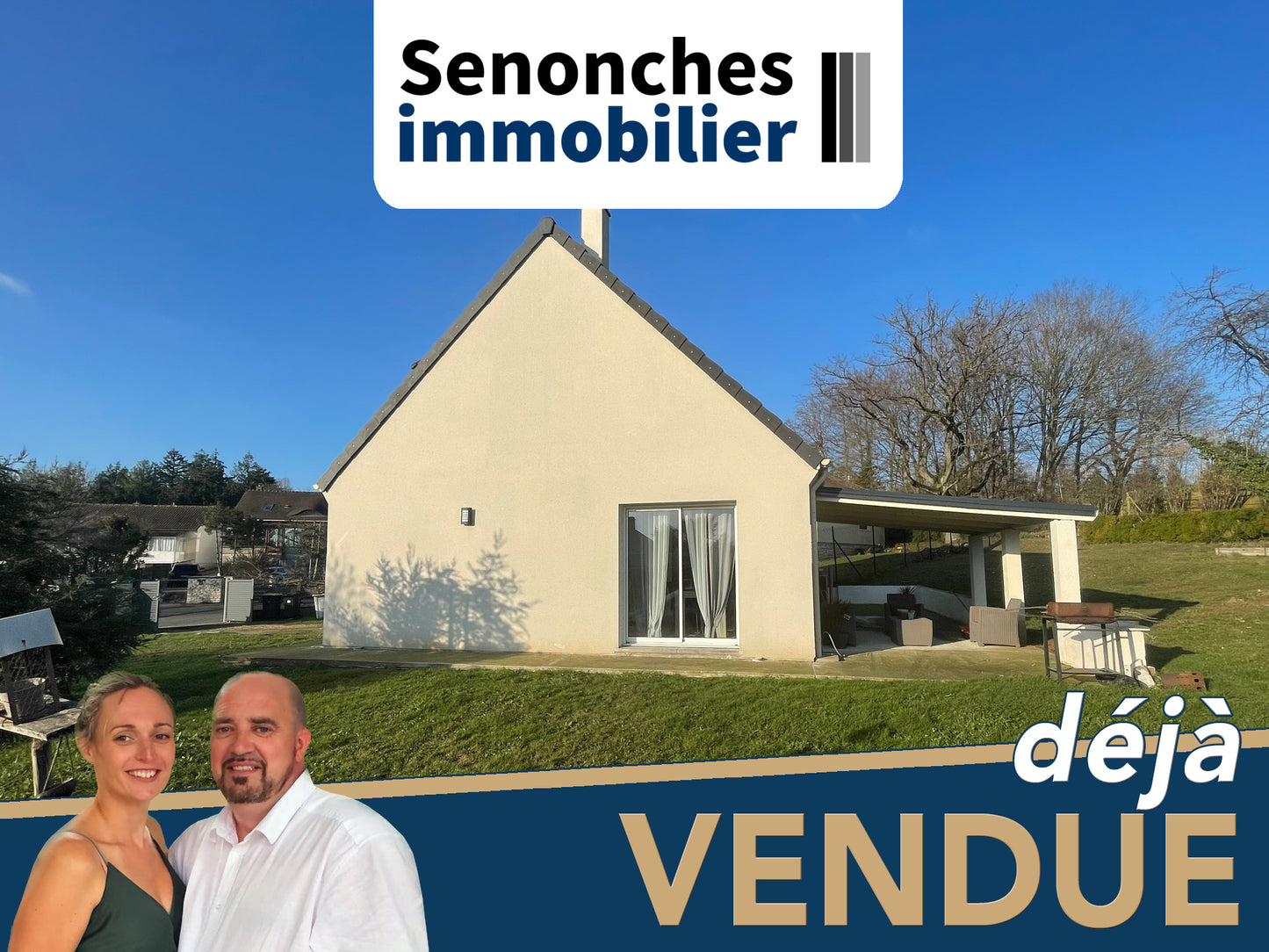 VENDUE Maison 5 pièces - 91 m²  - Landelles (28190)