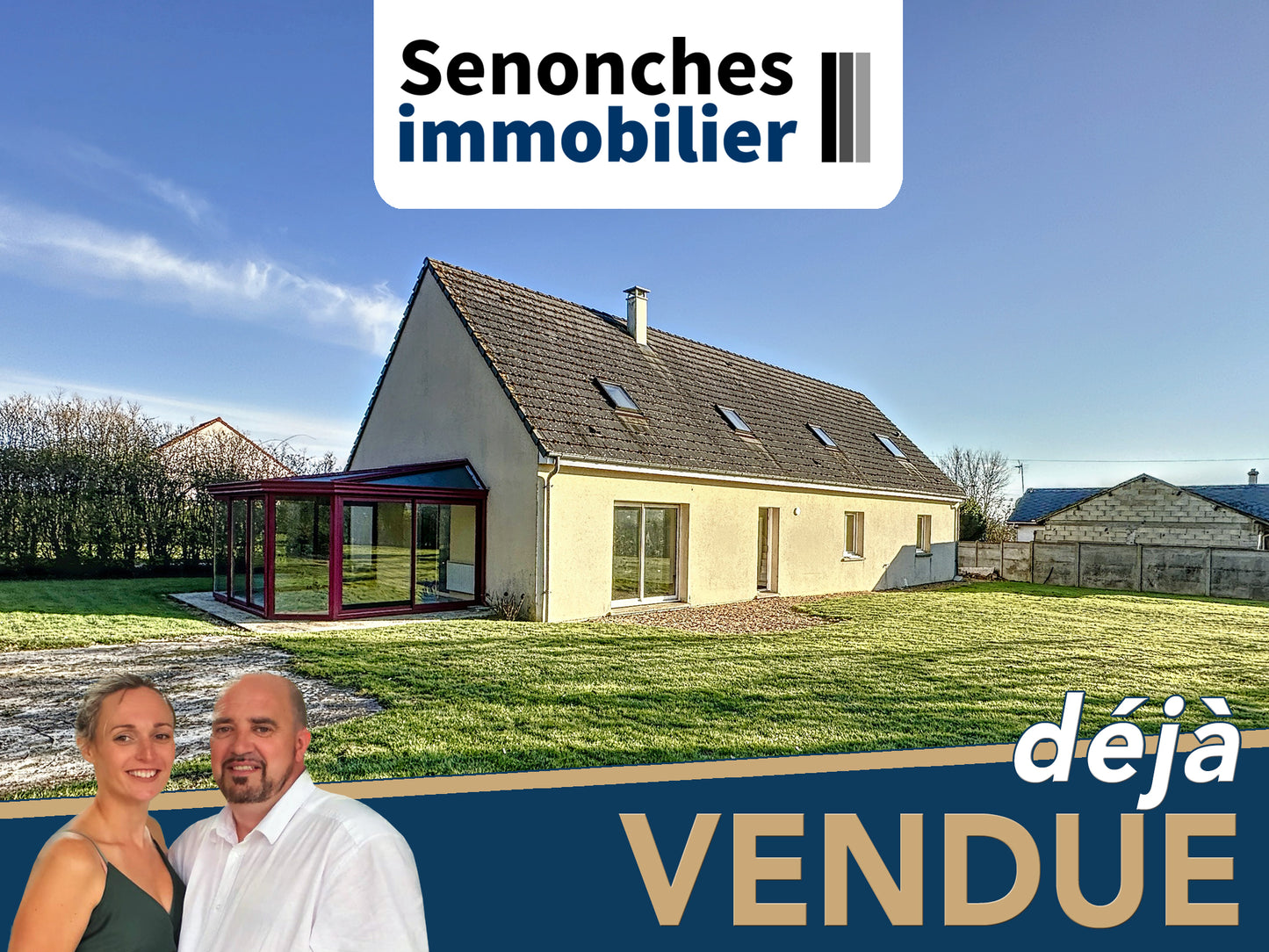 VENDUE - Maison 5 pièces - 165 m² - Chuisnes (28190)