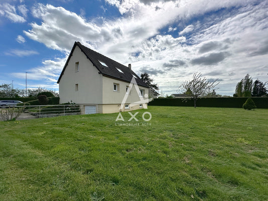 Villa familiale spacieuse de 152 m², terrain clos de 1 650 m² à La Loupe