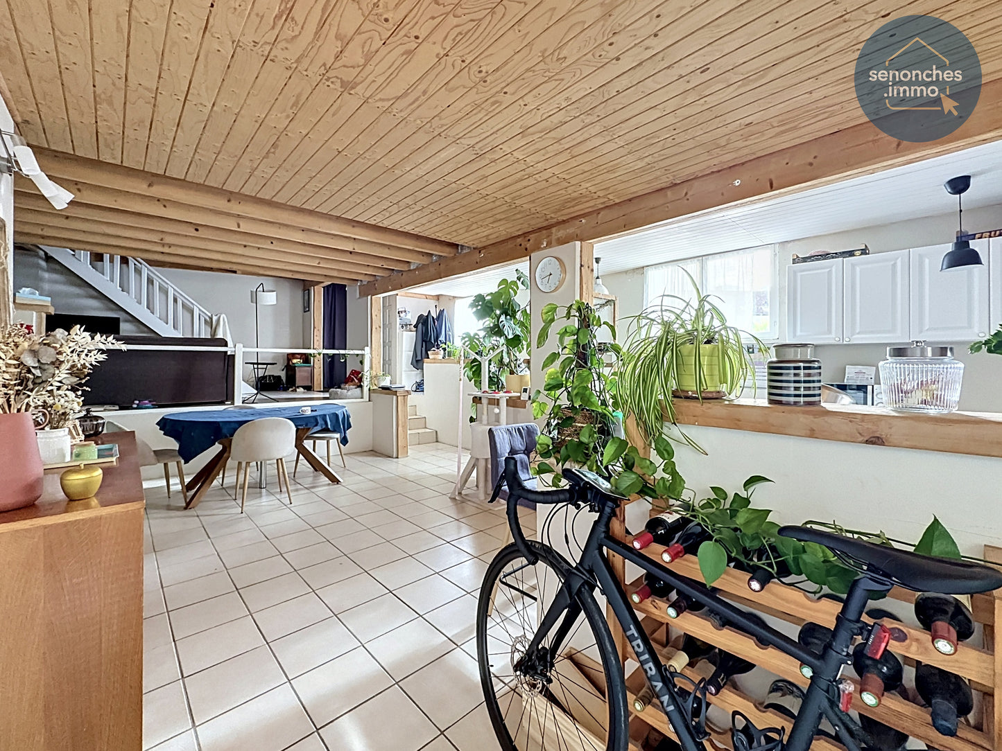 Maison de ville à vendre à Châteauneuf-en-Thymerais (28170) – 109 m² avec grande pièce de vie