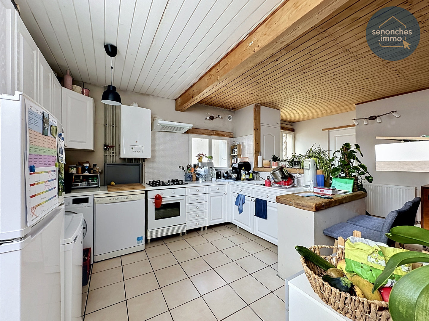 Maison de ville à vendre à Châteauneuf-en-Thymerais (28170) – 109 m² avec grande pièce de vie