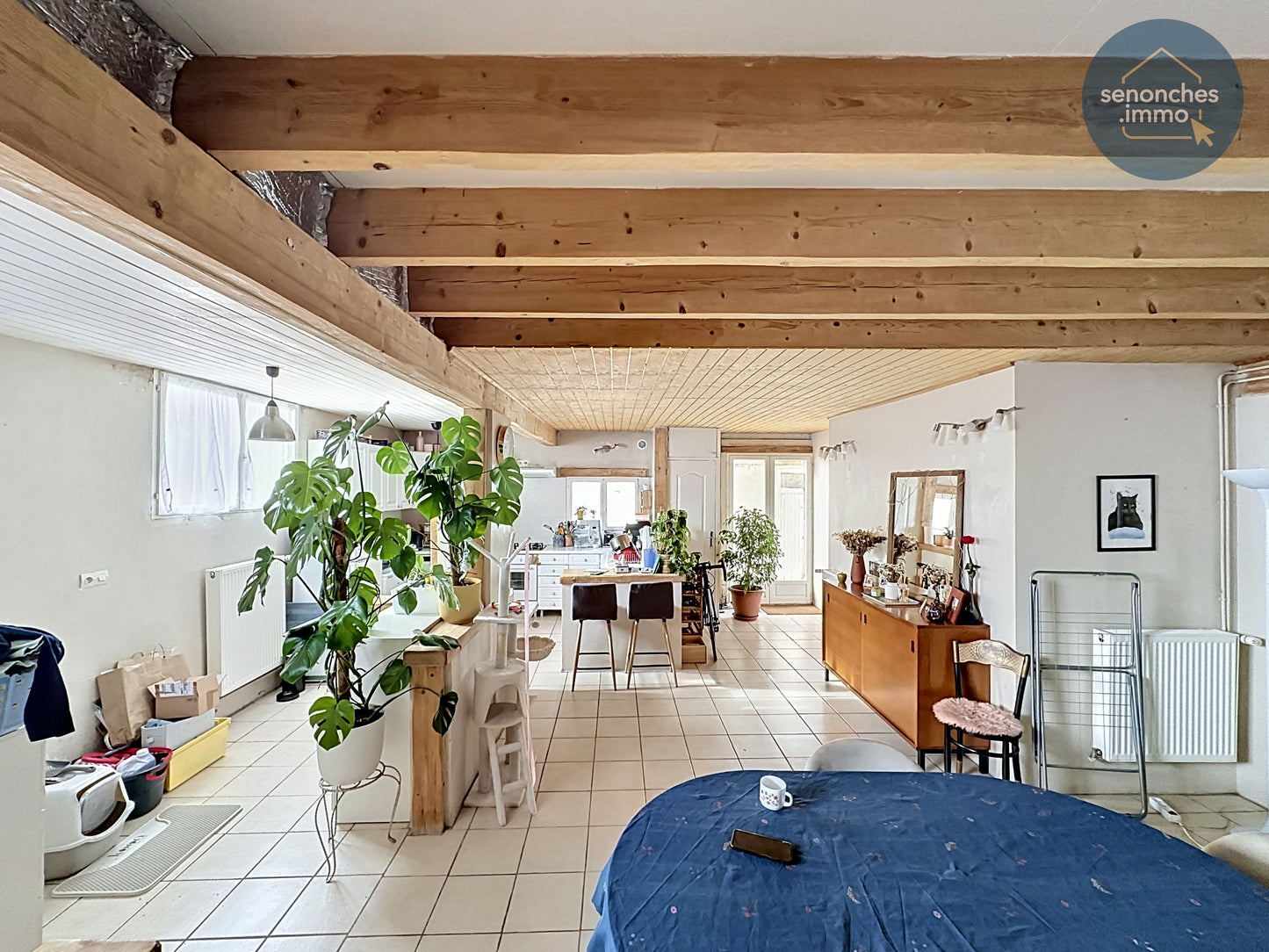 Maison de ville à vendre à Châteauneuf-en-Thymerais (28170) – 109 m² avec grande pièce de vie