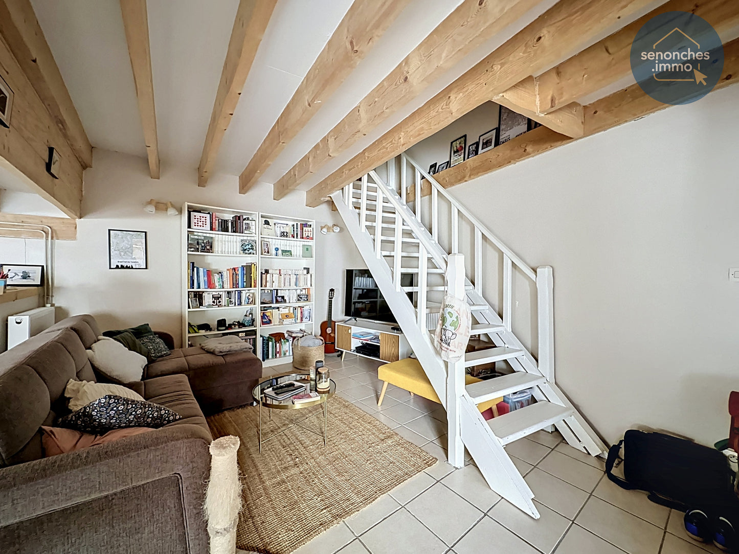 Maison de ville à vendre à Châteauneuf-en-Thymerais (28170) – 109 m² avec grande pièce de vie
