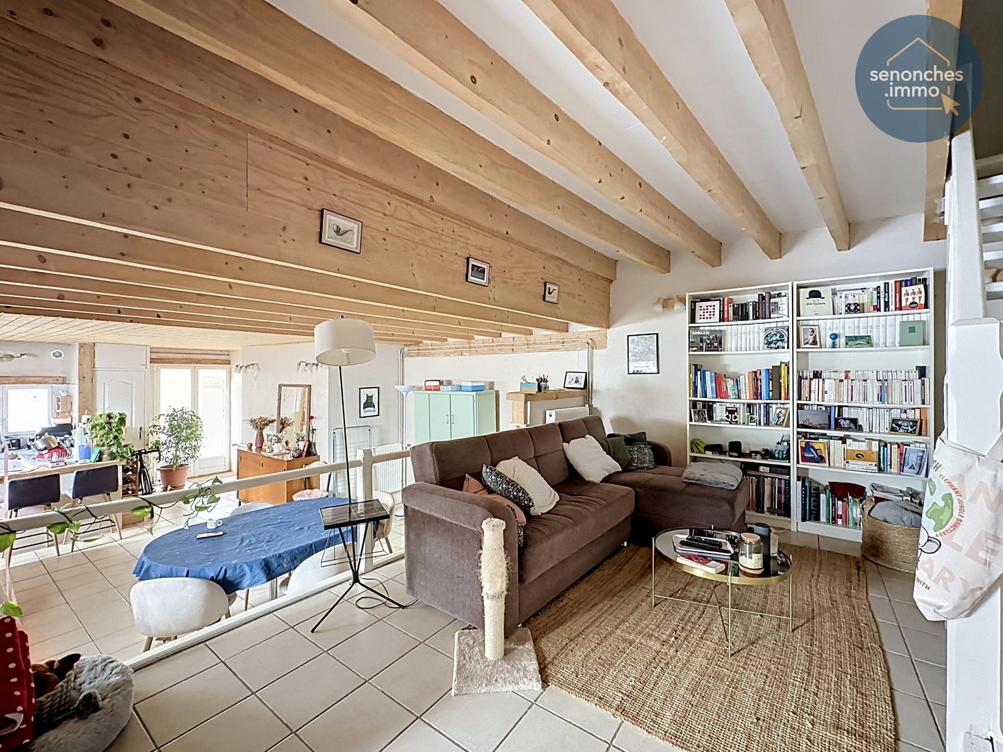 Maison de ville à vendre à Châteauneuf-en-Thymerais (28170) – 109 m² avec grande pièce de vie