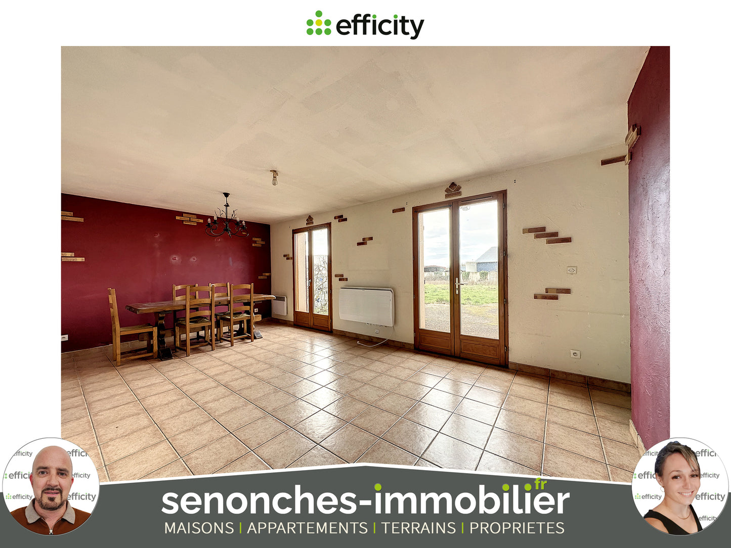 VENDUE - Maison 5 pièces - 89 m² - Tremblay-Les-Villages (28170)